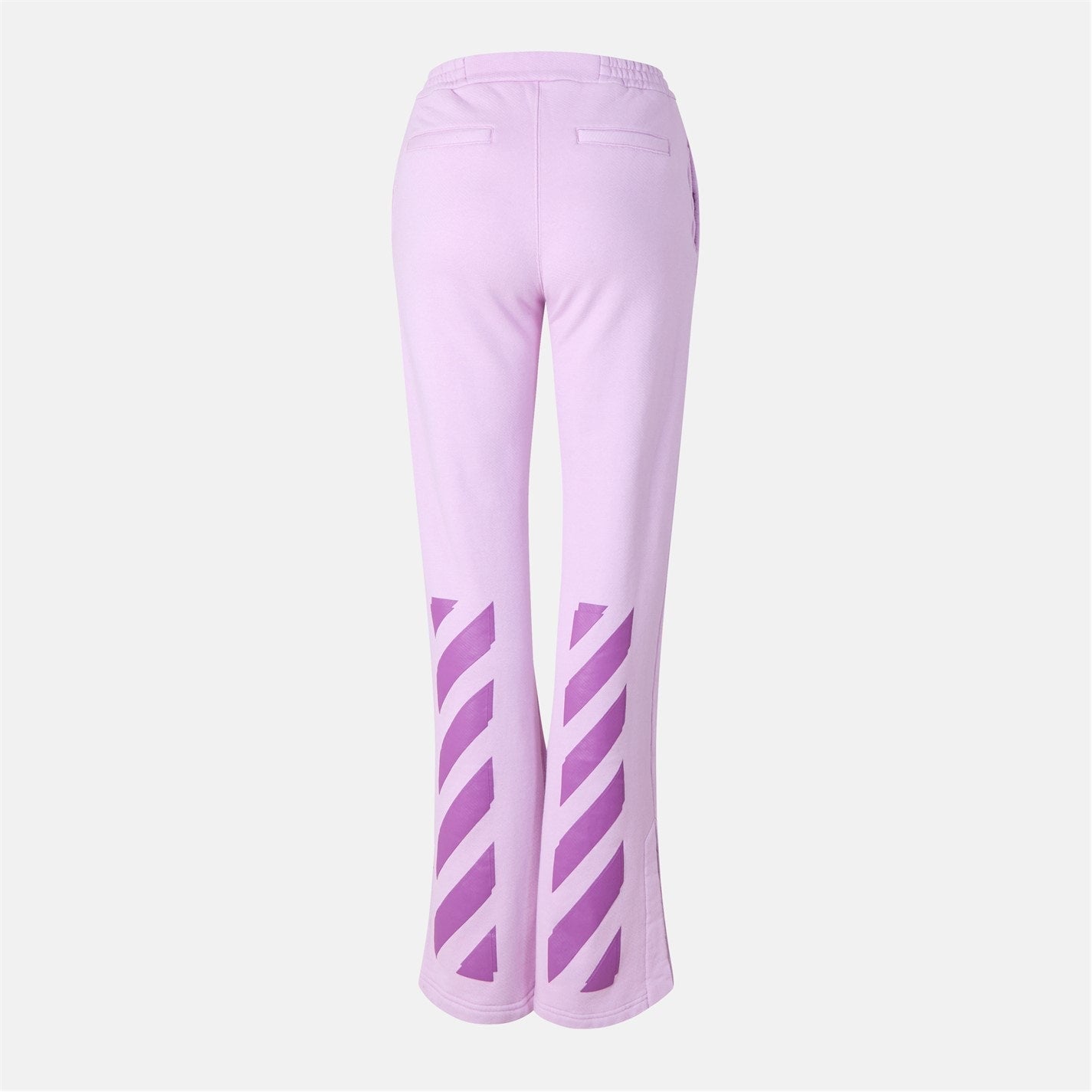 Off White Diag Tapered Sweatpant Lilac