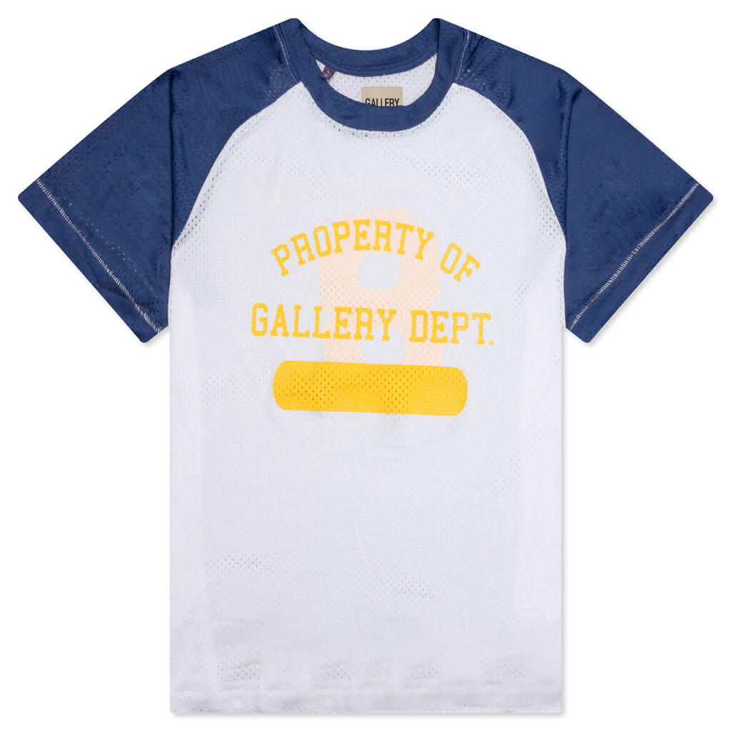 Gallery Dept Jr High Mesh Jersey White Navy
