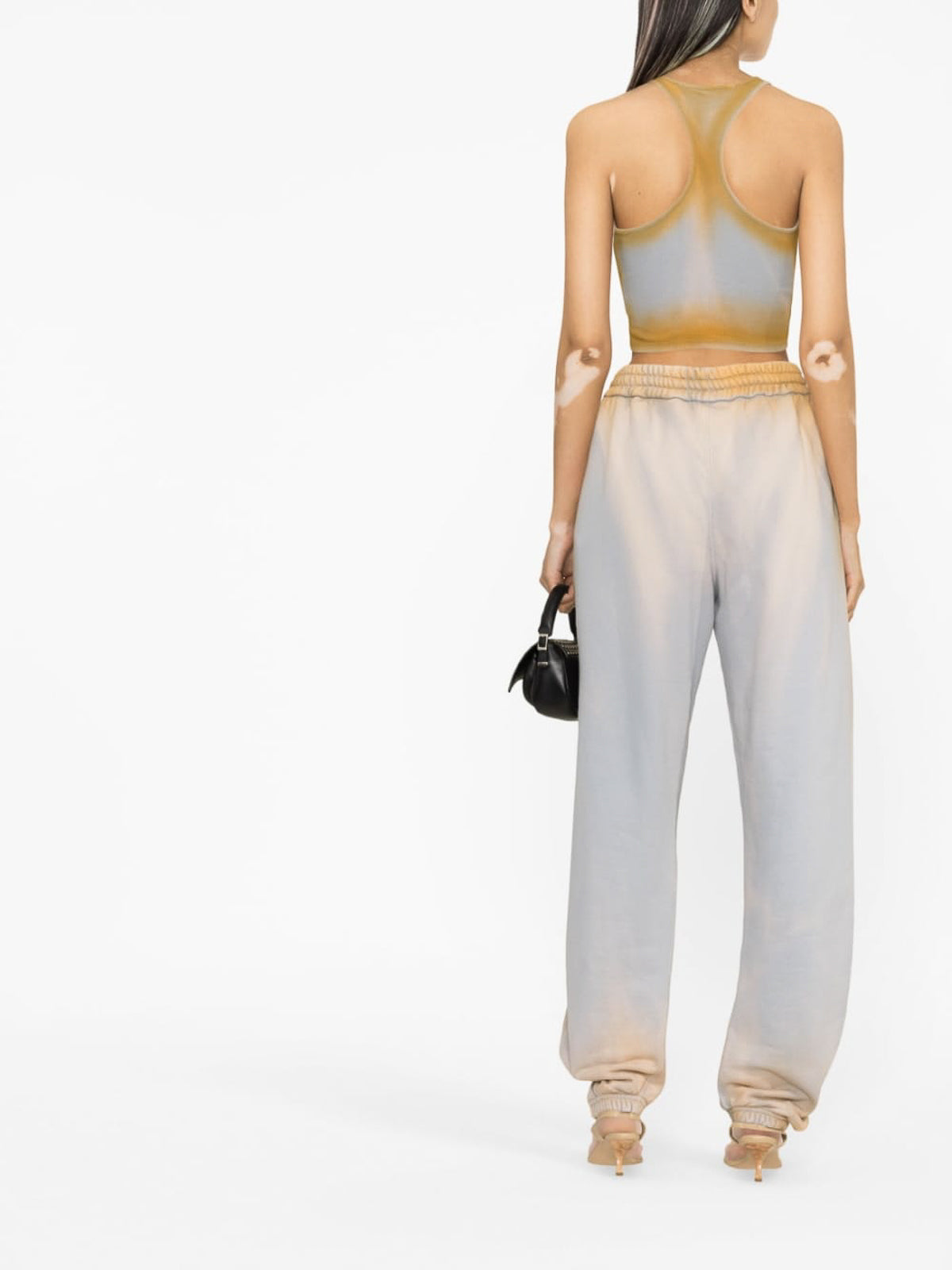 Off White Laundry Twisted Sweatpants Beige