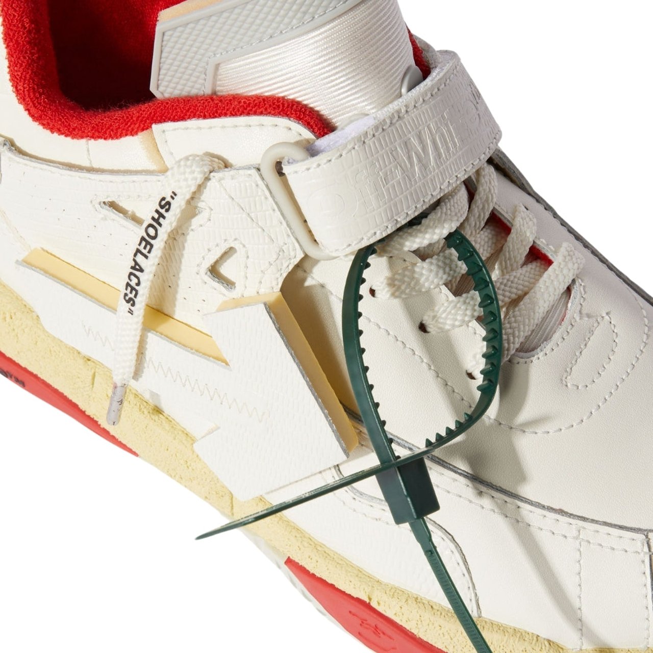 Off White Low Top Puzzle Couture White