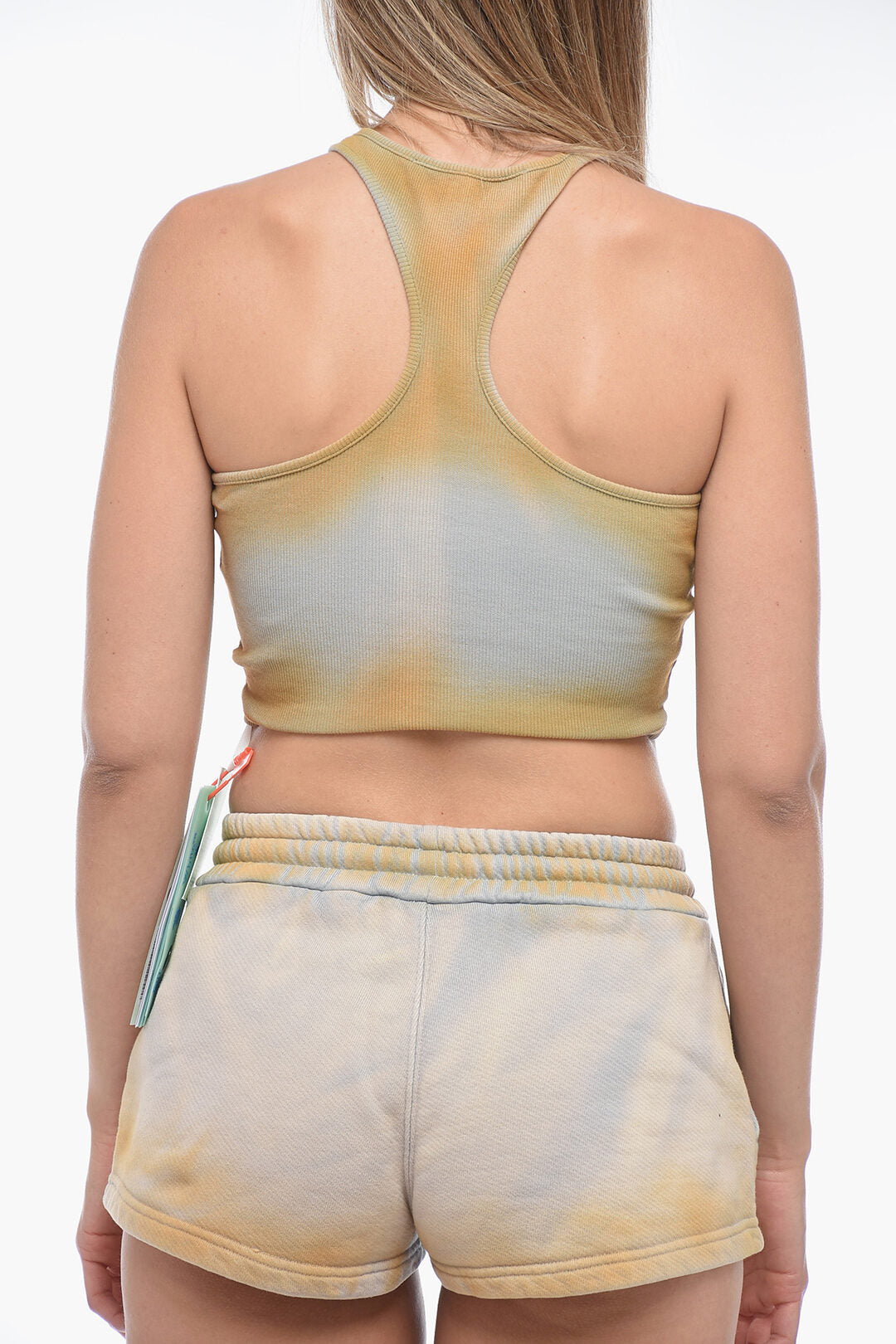 Off White Laundry Ribbed Rowing Top