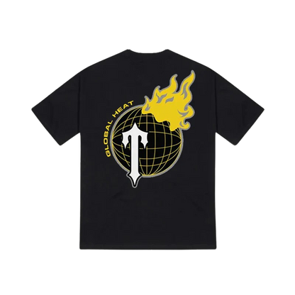 Trapstar Black Global Heat T-Shirt