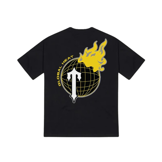 Trapstar Black Global Heat T-Shirt