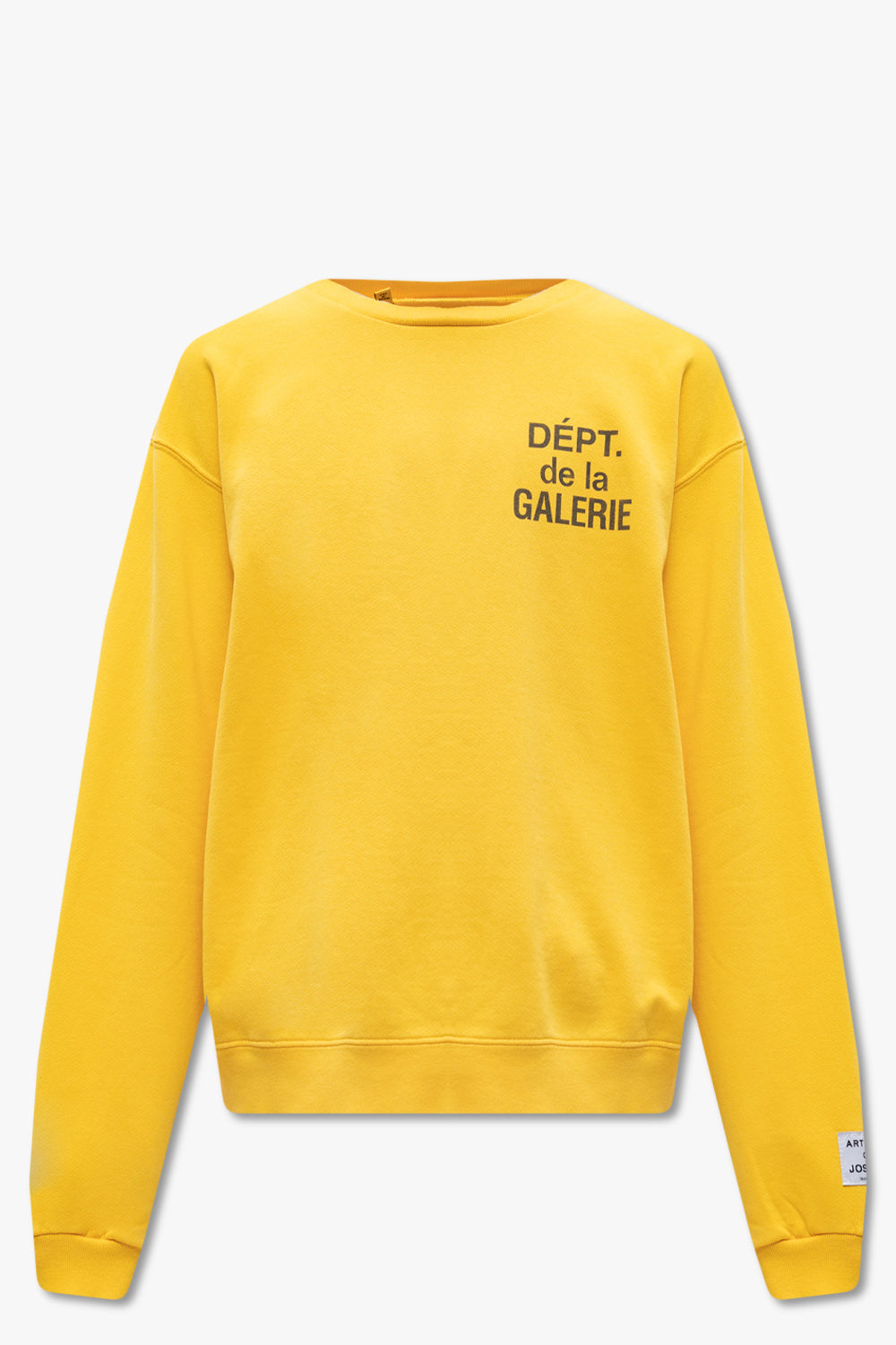 Gallery Dept Crewneck Dept De La Gallerie Yellow