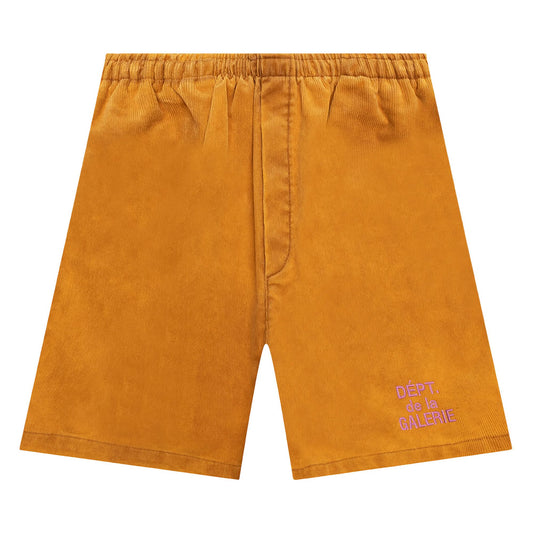Gallery Dept Zuma Corduroy Shorts Gold