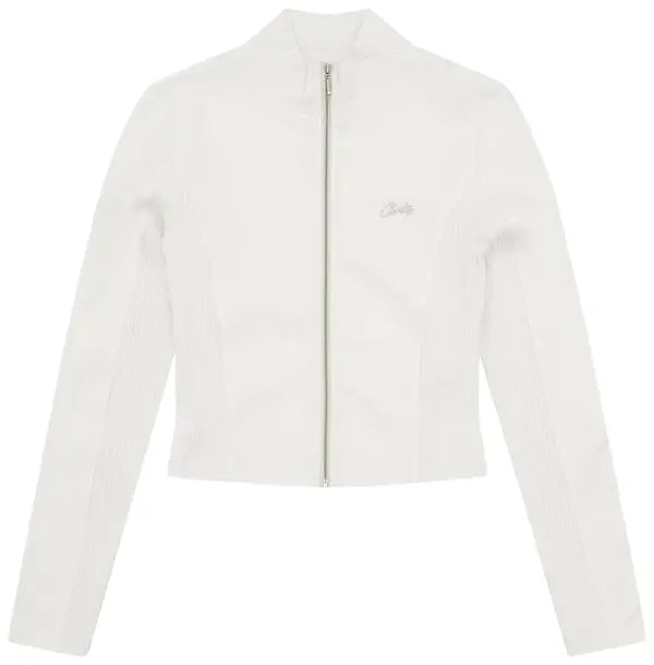 Corteiz Women’s Zip Up White