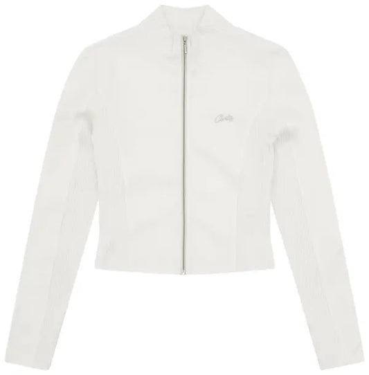 Corteiz Women’s Zip Up White