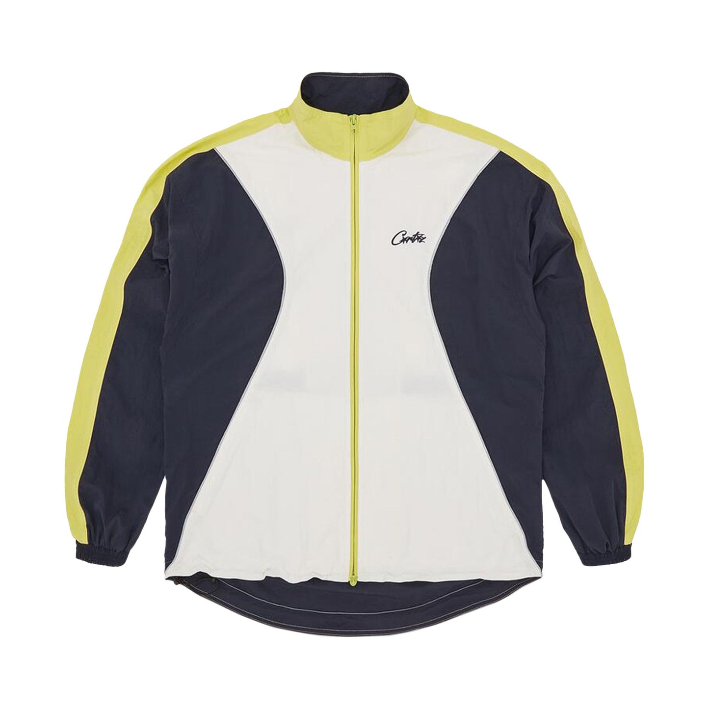 Corteiz Windbreaker White and Navy and Lime