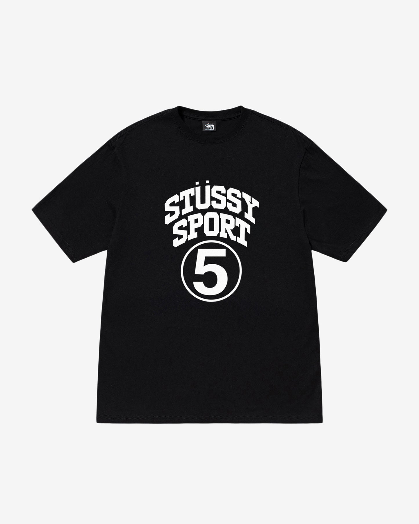 Stussy 5 Sport Tee Black