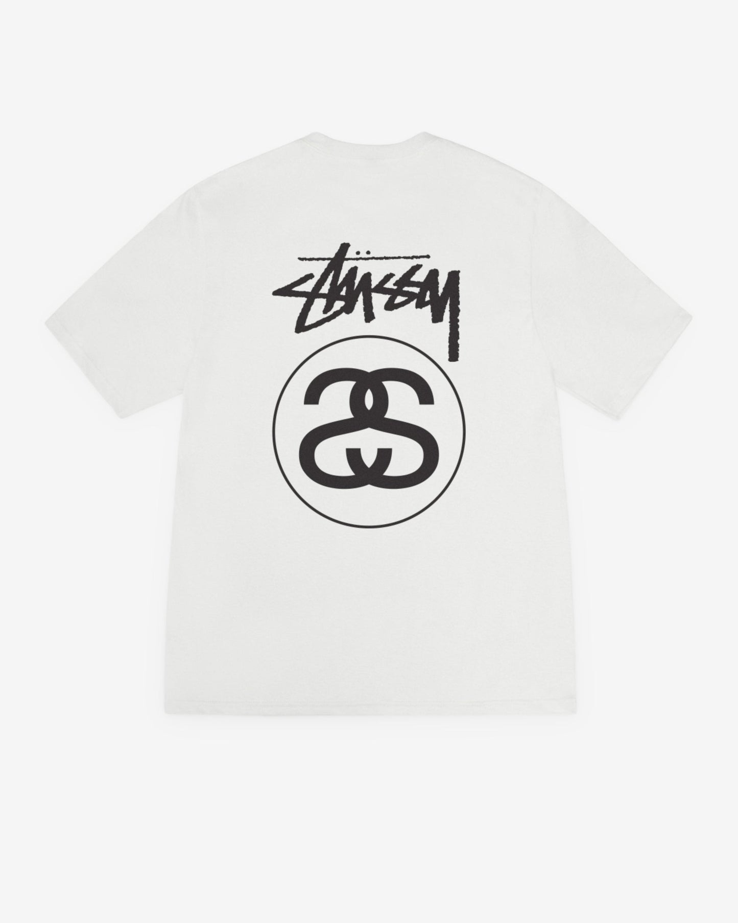 Stussy Stock Link Tee White