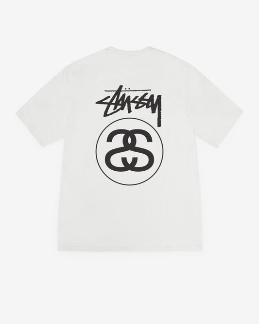 Stussy Stock Link Tee White