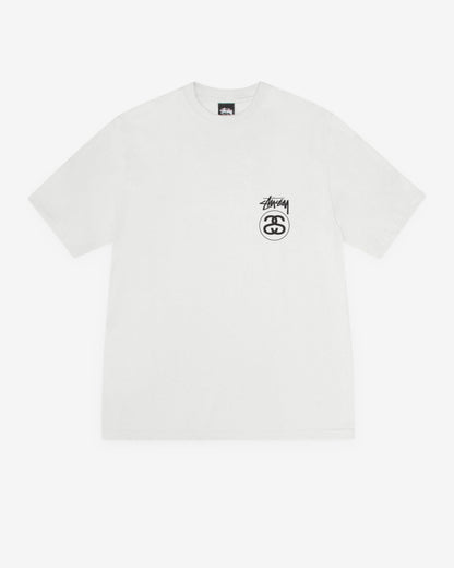 Stussy Stock Link Tee White