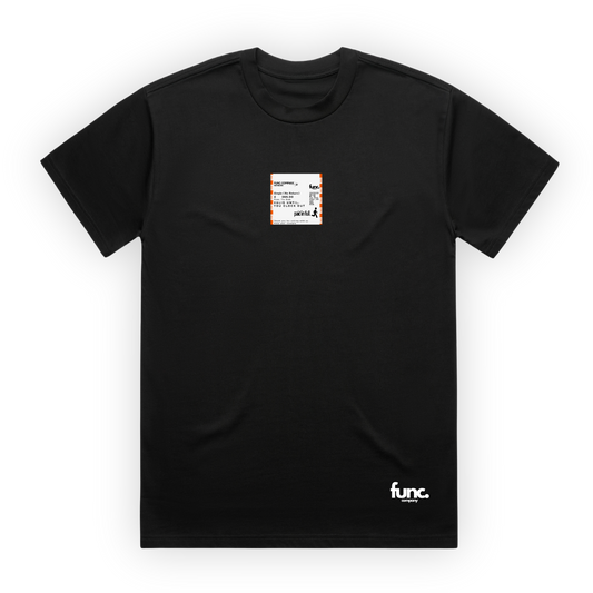 Func Ticket Tee Black