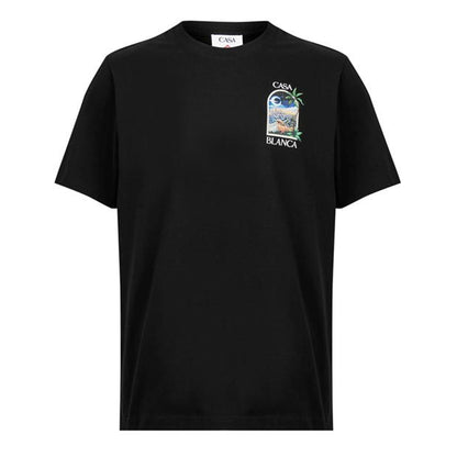 Casablanca LA Night T-Shirt Black