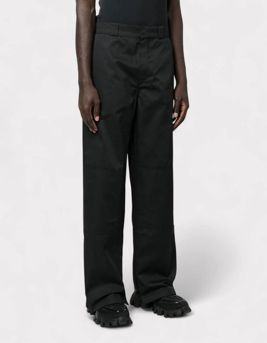 Palm Angels Reversed Waistband Chino Pant Black