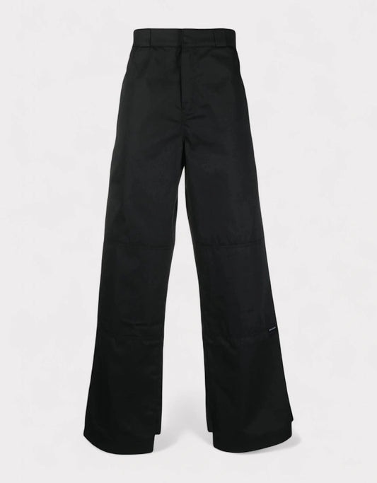Palm Angels Reversed Waistband Chino Pant Black