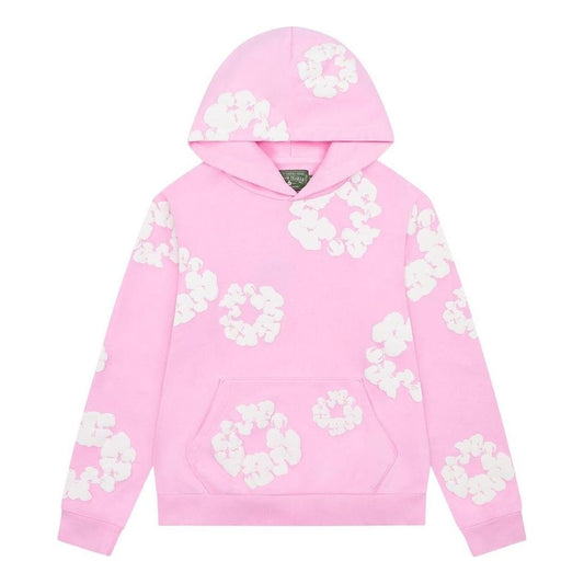 Denim Tears Wreath Hoodie Pink
