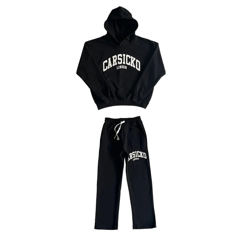 Carsicko London Full Tracksuit Black