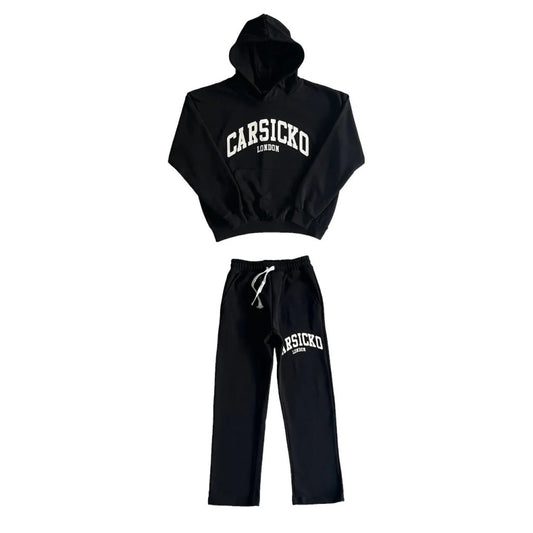 Carsicko London Full Tracksuit Black