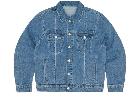 Corteiz C-Star Denim Jacket Blue