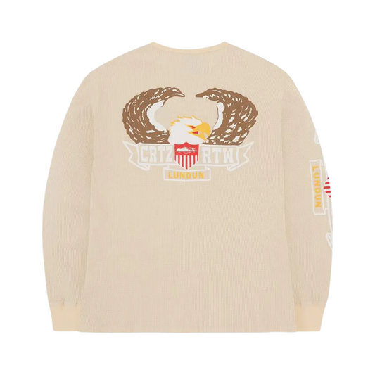 Corteiz Eagle Long-Sleeve Creme