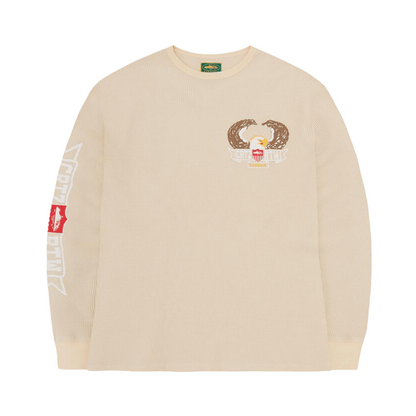 Corteiz Eagle Long-Sleeve Creme