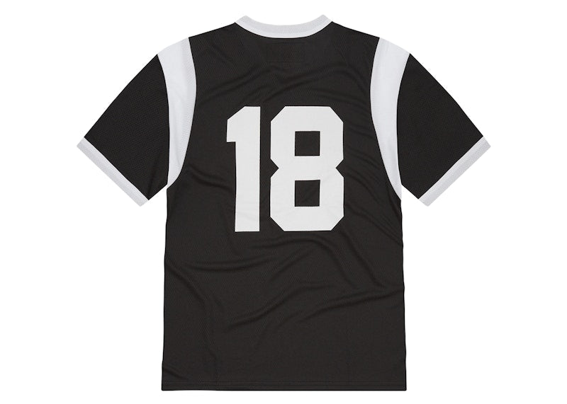 Corteiz Script 18 Jersey Black