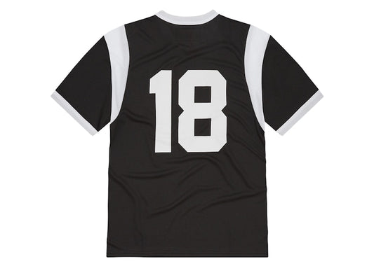 Corteiz Script 18 Jersey Black