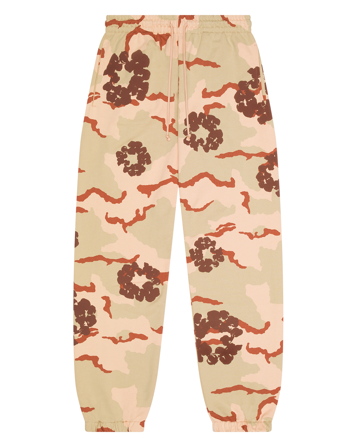 Denim Tears Wreath Joggers Beige Cammo