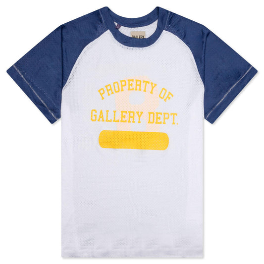 Gallery Dept Jr High Mesh Jersey White Navy