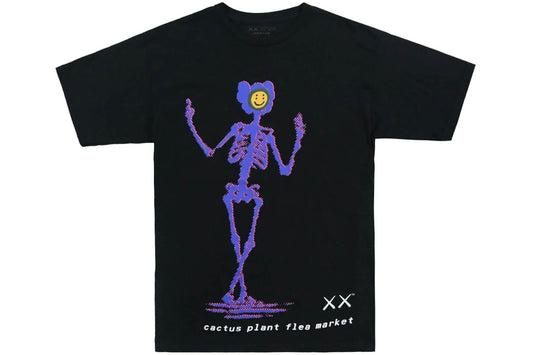 Kaws x Cactus Flea Plant Market T-Shirt Black