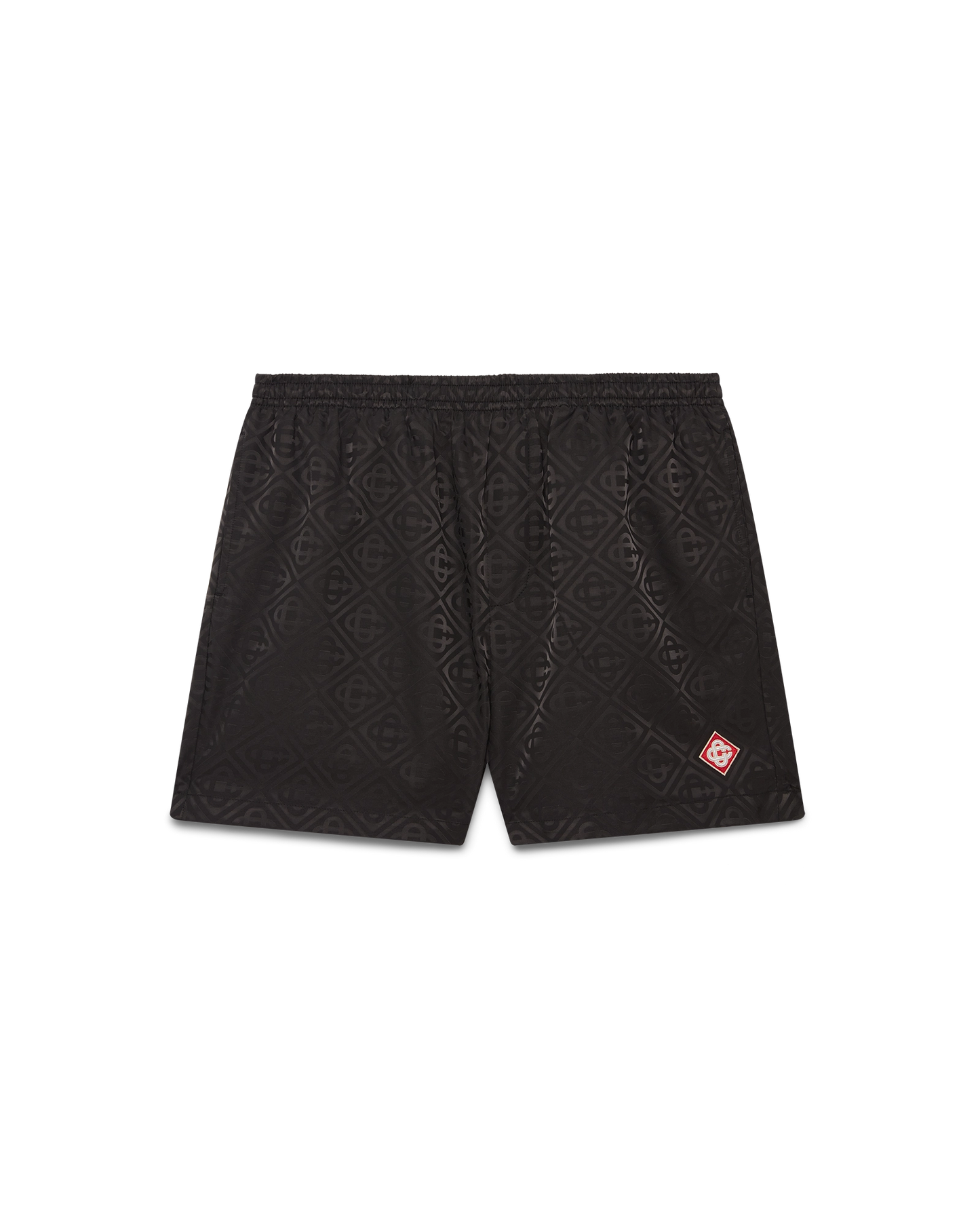 Casablanca Jacquard Swim Shorts Black