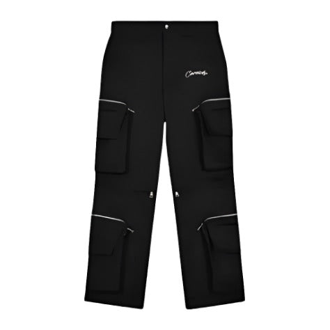 Carsicko Multipocket Cargos Black