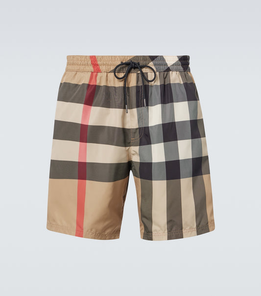 Burberry Swim Shorts Beige