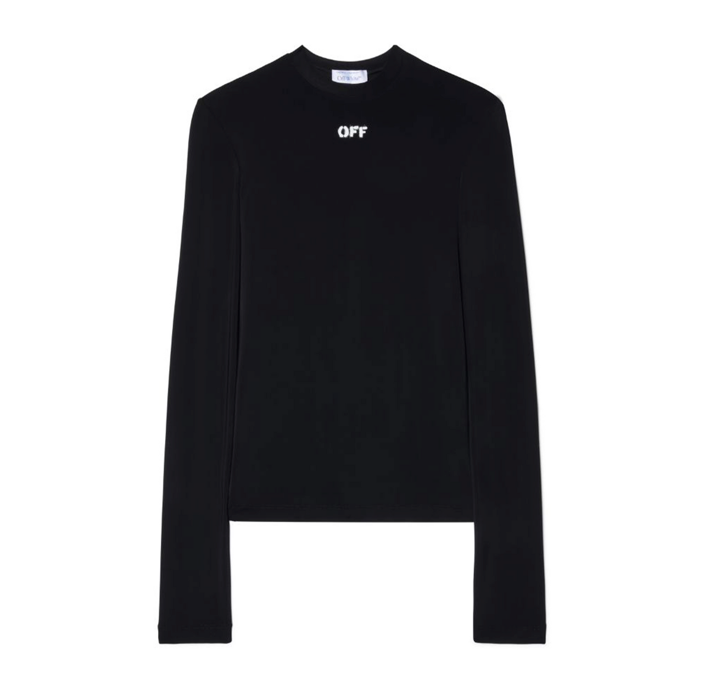 Off White Off Stamp Second Skin Top Black
