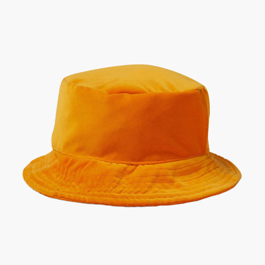 Gallery Dept Rodman Velvet Bucket Hat Orange