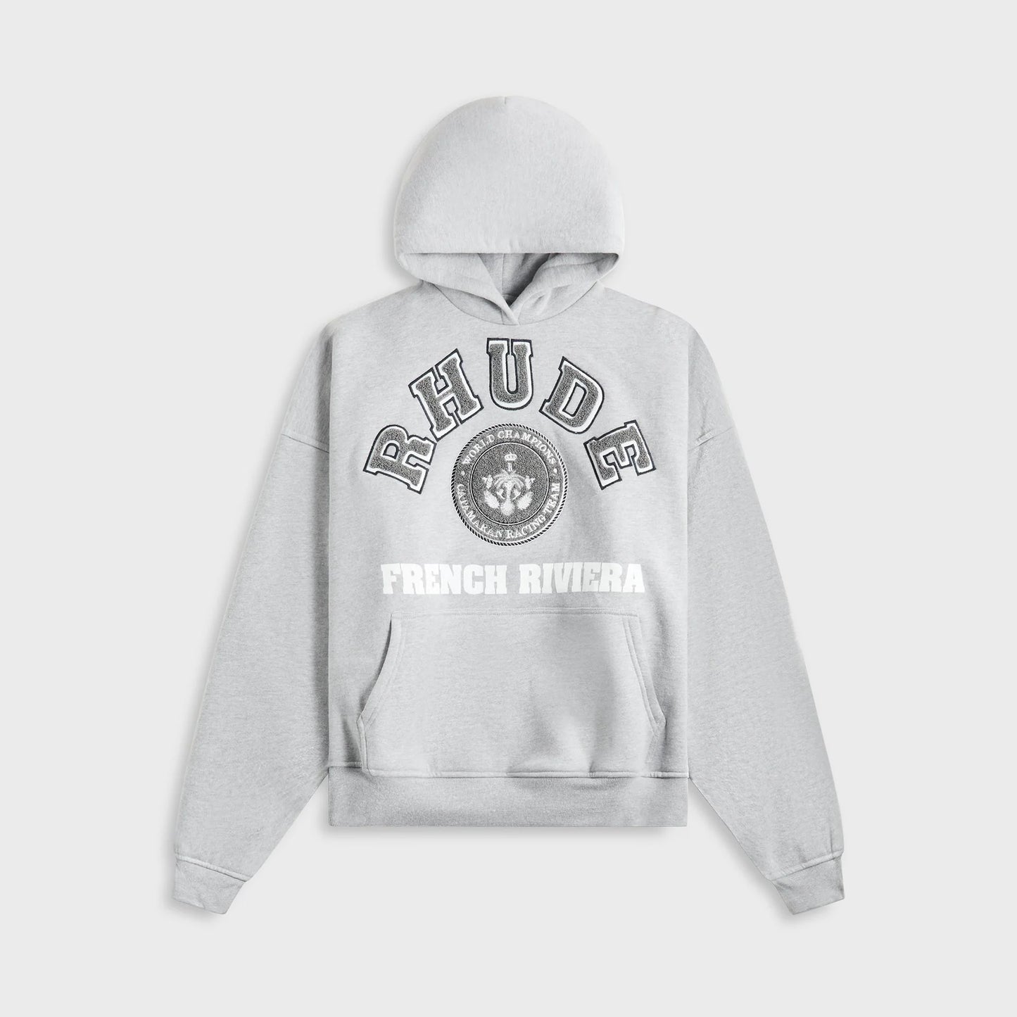 Rhude French Riviera Hoodie Grey