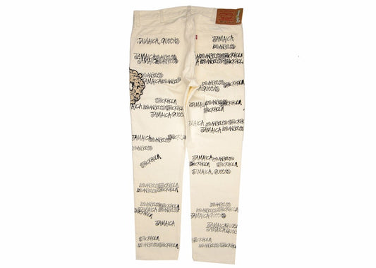 Stussy x Denim Tears x Our Legacy 501 Jean White