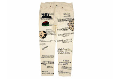 Stussy x Denim Tears x Our Legacy 501 Jean White