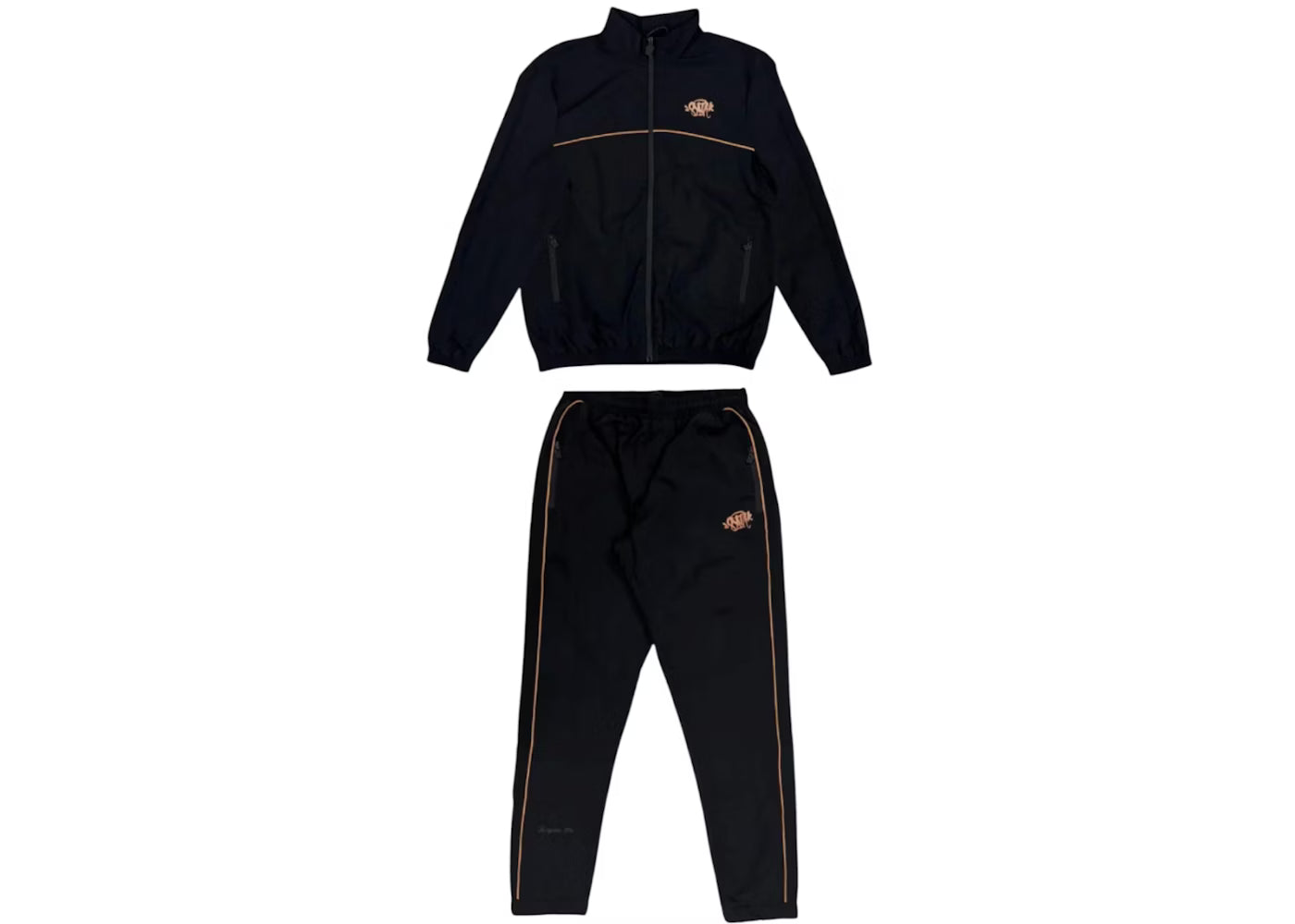 Syna x Central Cee Can’t Rush Greatness Album Shell Full Tracksuit Black/Rose Gold