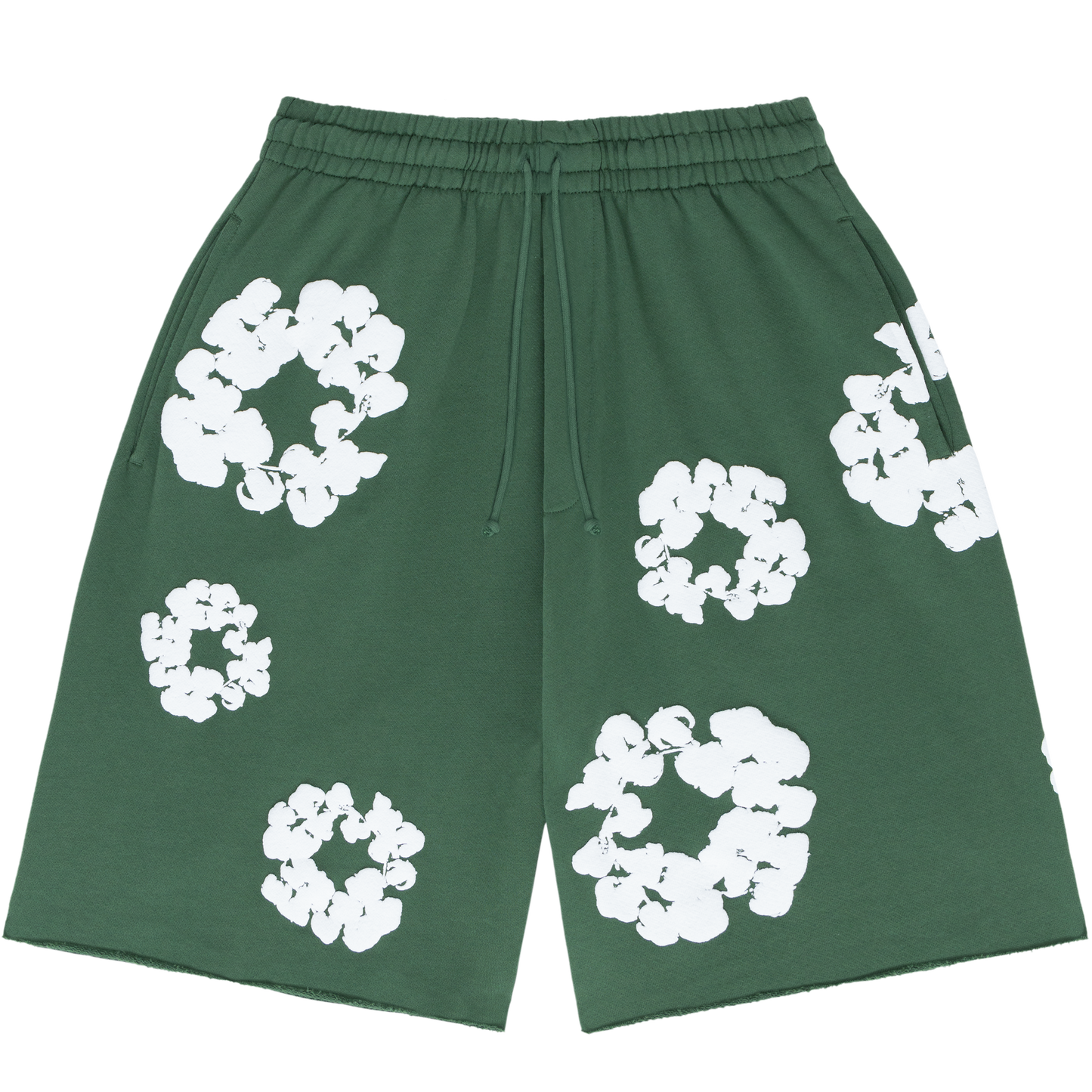 Denim Tears Wreath Shorts Green