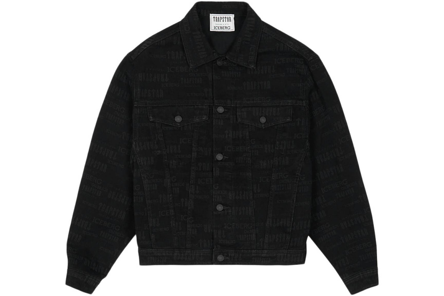 Trapstar x Iceburg Denim Jacket Black