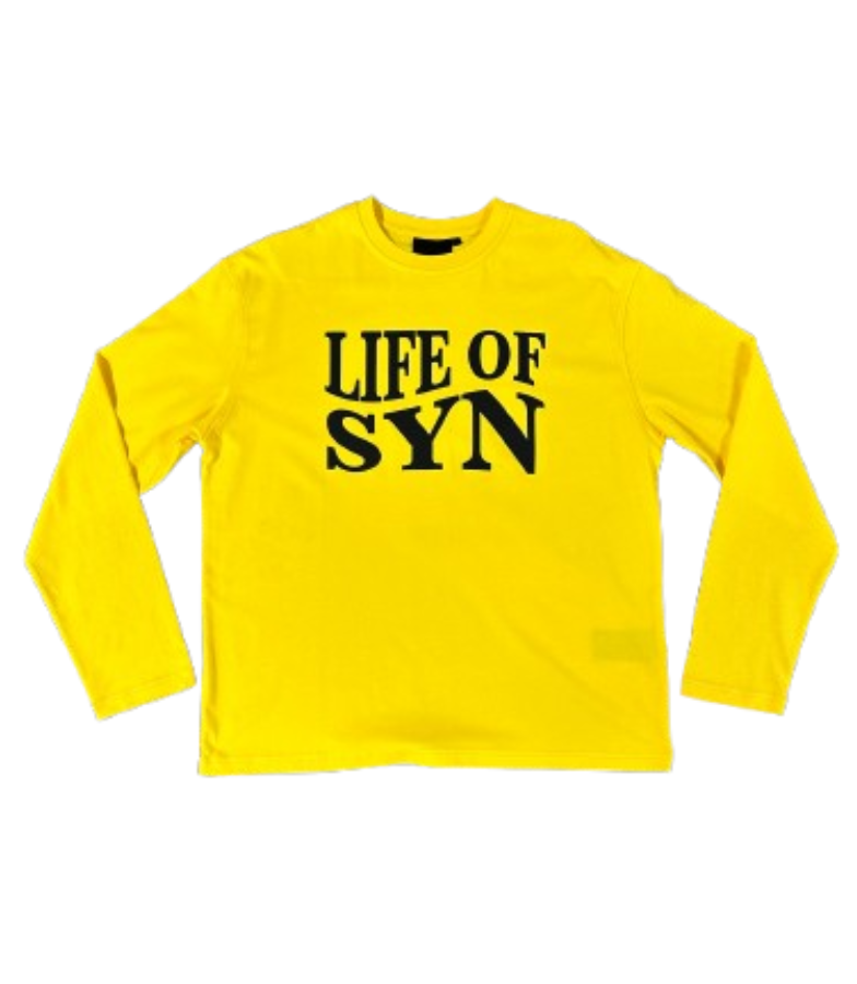 Syna Life of Syn Long-Sleeve T-Shirt Yellow