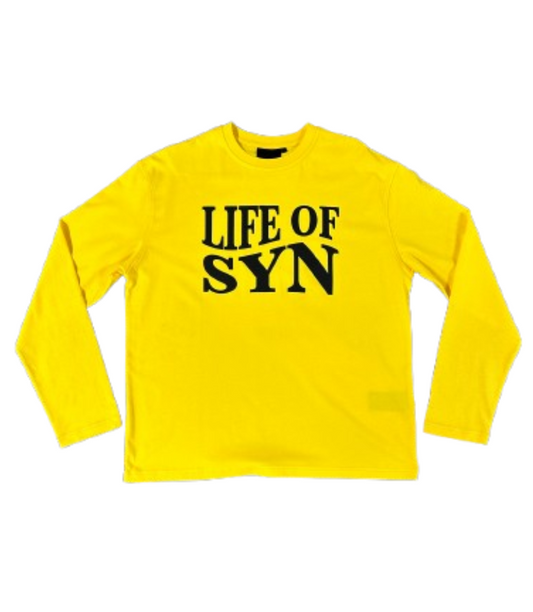 Syna Life of Syn Long-Sleeve T-Shirt Yellow