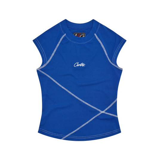 Corteiz Women’s Racer Top Royal Blue