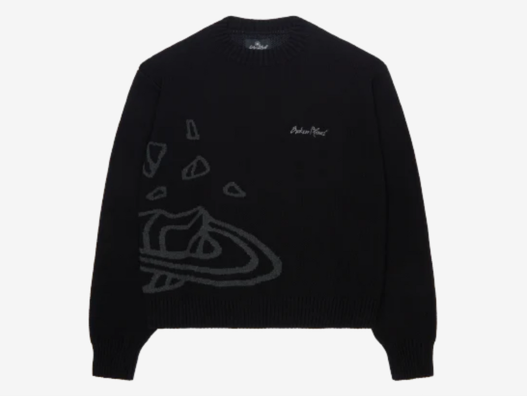Broken Planet Knit Black