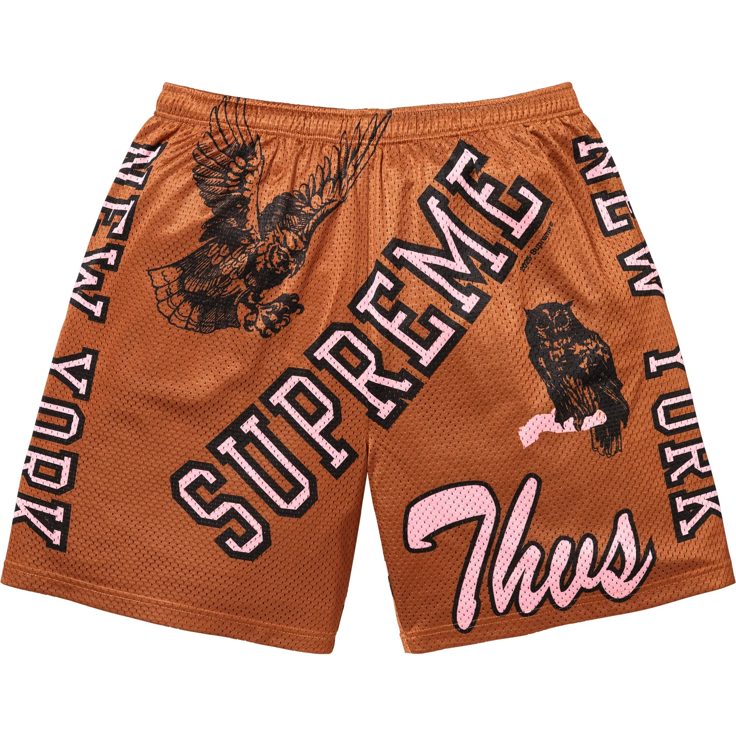Supreme Basketball Shorts Brown