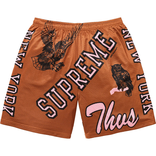 Supreme Basketball Shorts Brown