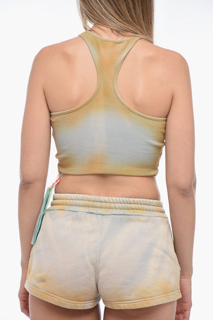 Off White Laundry Ribbed Rowing Top