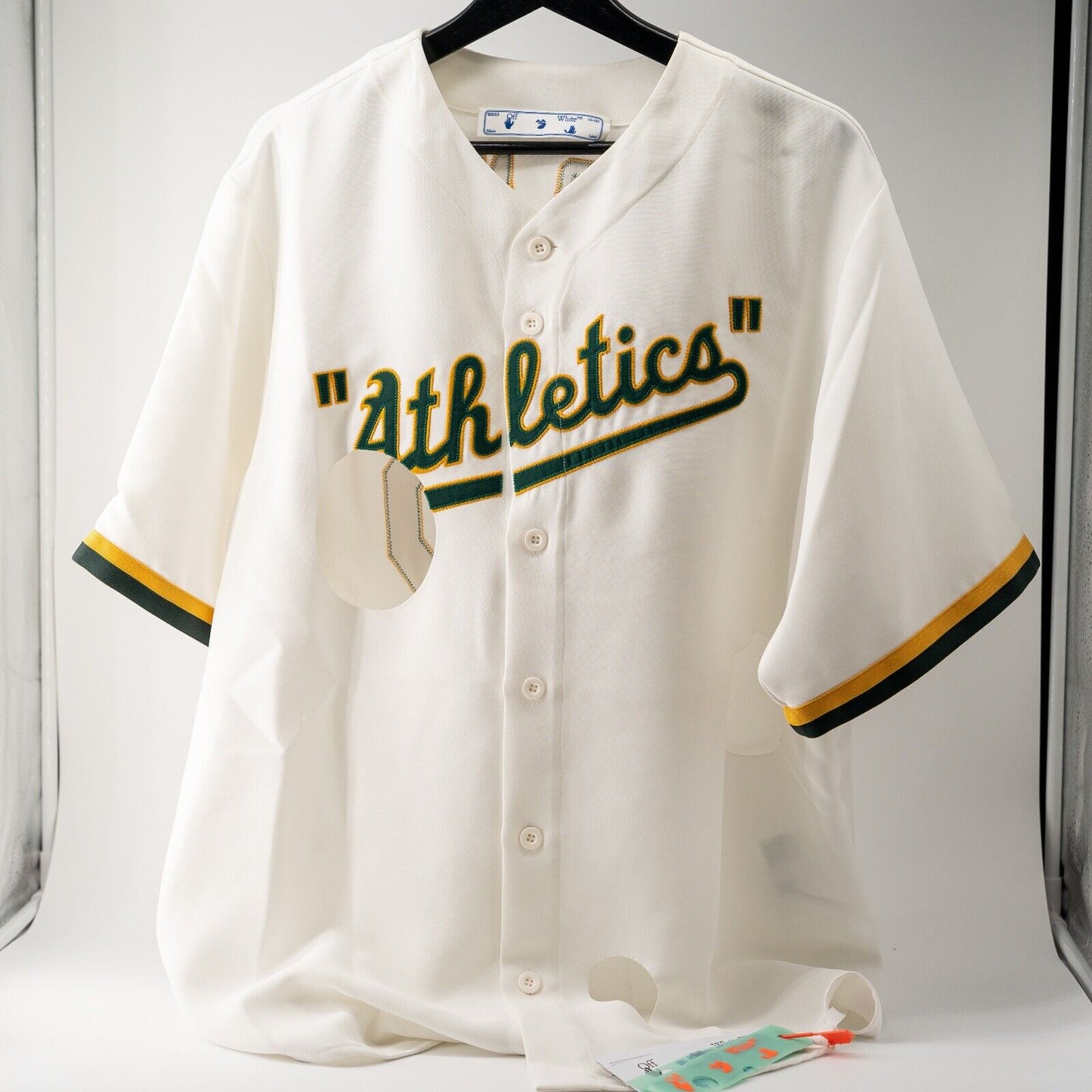 Off White x MLB Oakland Cheese Shirt